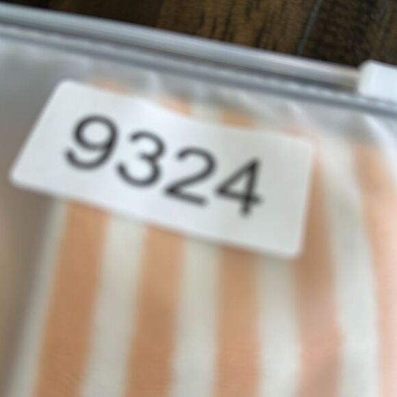 NWT Old Navy Plus Size Orange Striped Terry Classic Low Rise Bikini Bottom - 4XL - Picture 9 of 9